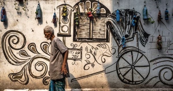 Walking in the streets of North Kolkata