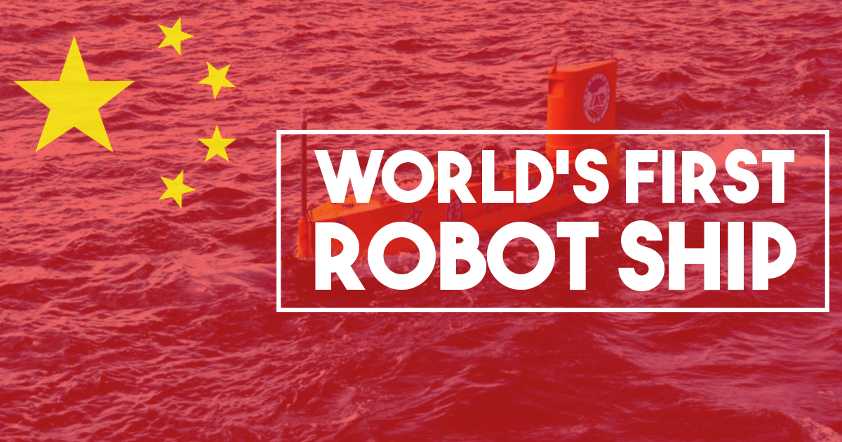 China Tests World's 1st Robot Ship to launch small rockets