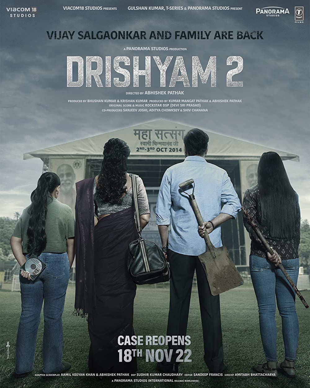 According to the latest box office numbers from Cirque du Soleil, Ajay Devgn's Drishyam 2 continues to gain momentum well into its seventh week, while Ranveer Singh's film continues to flop